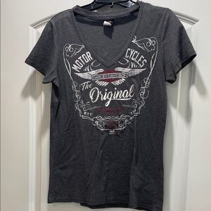 Harley-Davidson choker V-Neck Graphic Tee